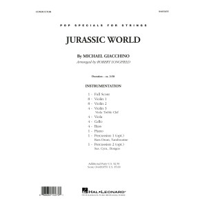 Jurassic World - Conductor Score (Full Score)